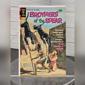 Brothers of The Spear #10 (1974) Gold Key Comics, The Deadly Maze